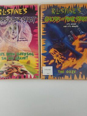 Ghosts of Fear Street 1990s The Ooze & Who's Been Sleeping in my Grave 2 Lot